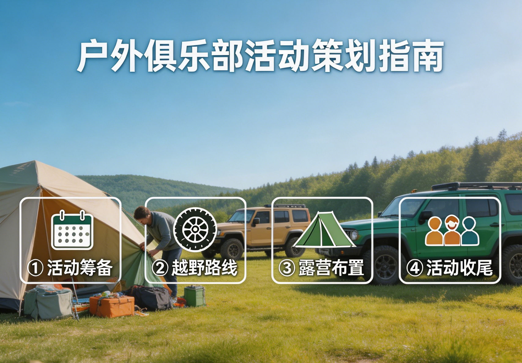户外俱乐部活动策划指南｜高参与度活动落地技巧